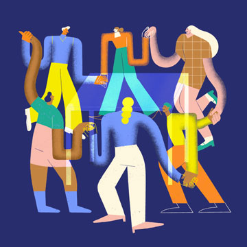 An intricate collaboration